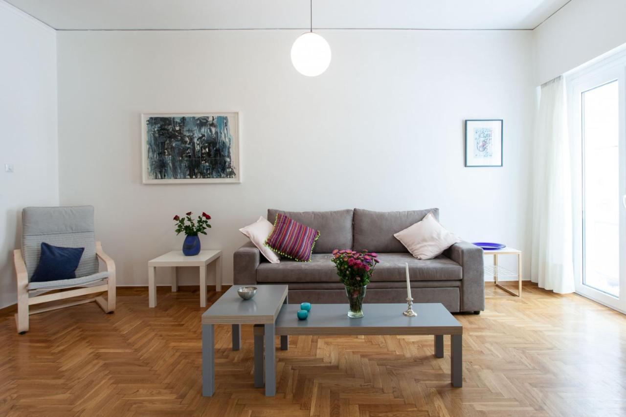2 Bdrm Apt For Up To 6 Guests Next To Acropolis Museum Athens Luaran gambar