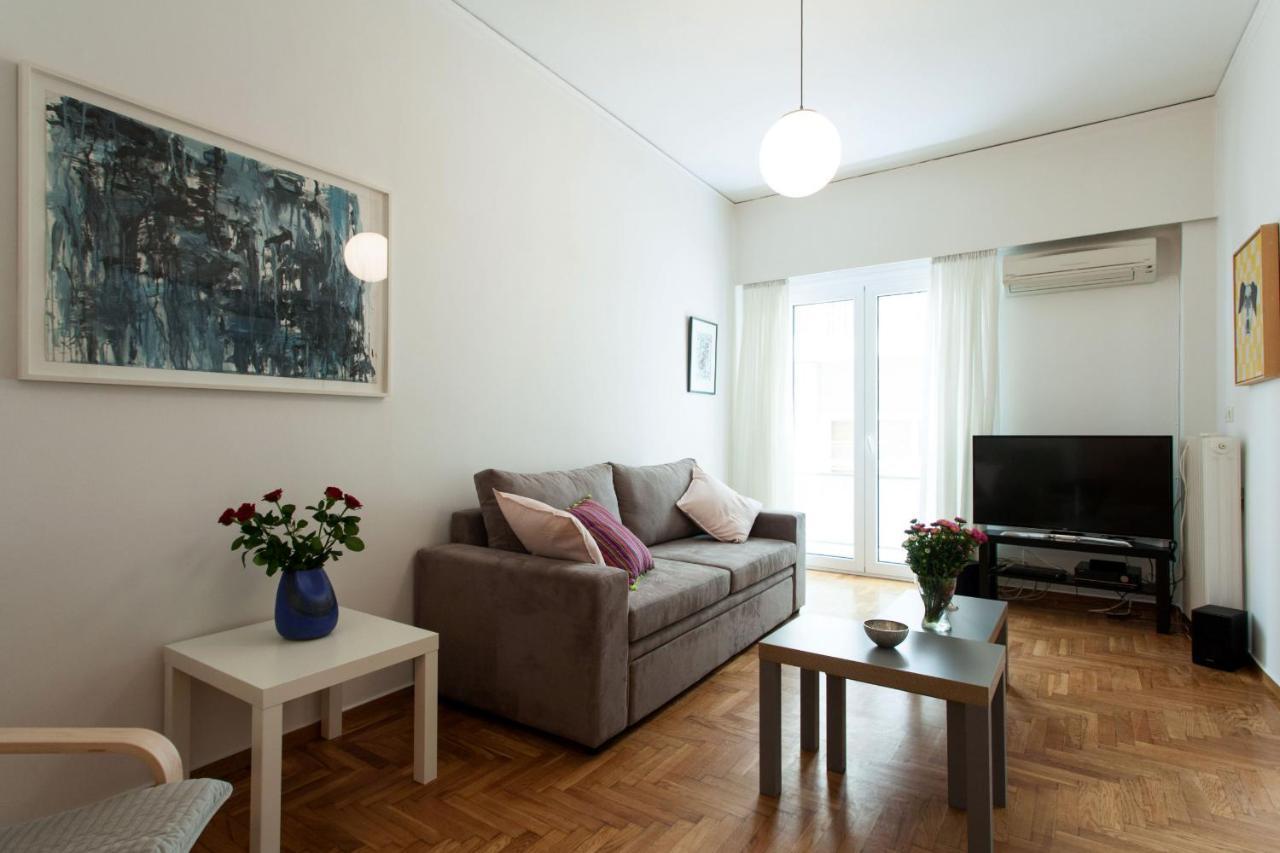 2 Bdrm Apt For Up To 6 Guests Next To Acropolis Museum Athens Luaran gambar