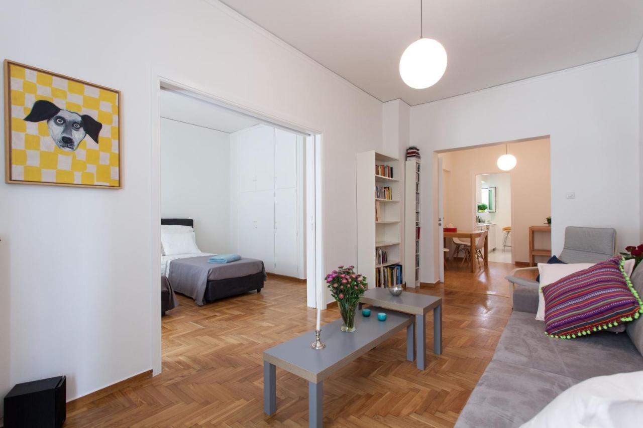 2 Bdrm Apt For Up To 6 Guests Next To Acropolis Museum Athens Luaran gambar