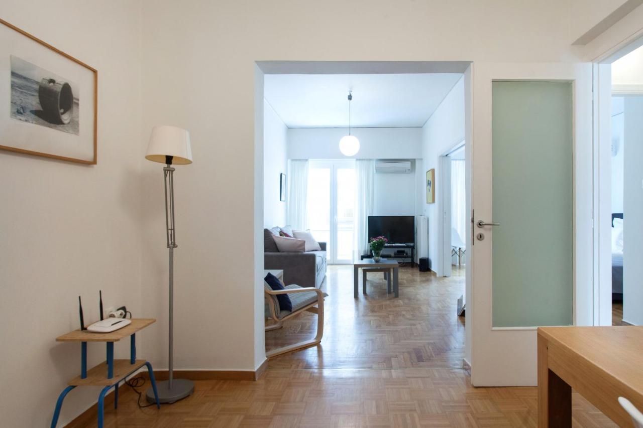 2 Bdrm Apt For Up To 6 Guests Next To Acropolis Museum Athens Luaran gambar